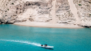 Drift along winding shorelines dotted with secret beaches