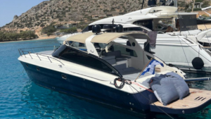 Private Cruise from Paros to the Blue Lagoon, Antiparos & Despotiko on a Baia-48 Speed Boat photo