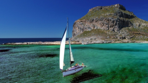 Dive from the deck and swim in clear waters