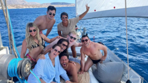 Shared Full-Day Sailing Cruise from Agia Anna. Swim, Snorkel & Dine at Sea photo