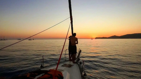 Soak in pure tranquility aboard your own private yacht