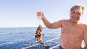 Private Morning Fishing & Sailing Adventure Along Santorini’s South Coast photo