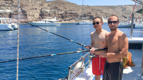 Feel the excitement of fishing with rods, handlines, and even nets