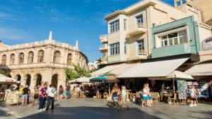 Walk through Heraklion city
