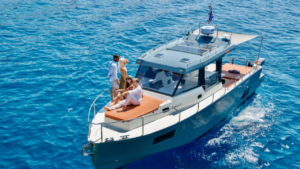 Explore Santorini by Sea on a 3-Hour Private Motor Yacht Experience photo