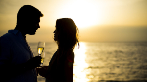 Luxury Private Sunset Catamaran Cruise in Santorini. Swim Dine & Watch the Sunset photo