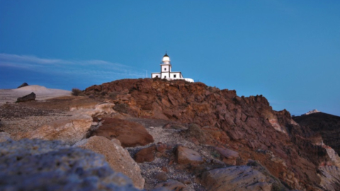 Stand at the edge of the island where light meets sea