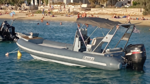 Ιδιωτική Ενοικίαση Φουσκωτού για Μισή Μέρα από την Αγία Άννα της Νάξου. Με ή Χωρίς Σκιπερ photo