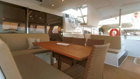 Breathe in the fresh sea air while enjoying panoramic views from the deck