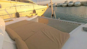 Lounge in comfort and elegance aboard a premium sailing vessel