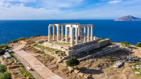 Poseidon's temple in Sounion