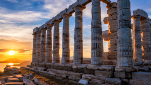 Private Sunset Tour of Cape Sounion from Athens by Minibus with Hotel Pickup photo