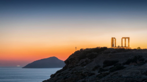 Another photo of Sounion at sunset