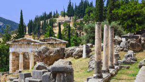 Delphi was concidered the center of the known world