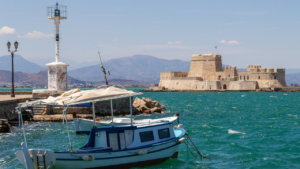 A different point of view of the castle