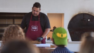 The owner shares the details of cold cuts production