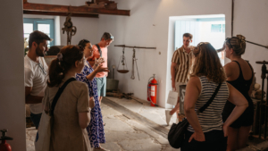 Learn about the traditional olive oil production