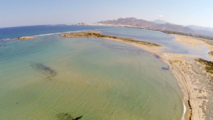 Train in ideal shallow waters designed for safe and easy windsurf learning
