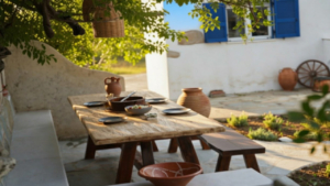 Walk through the countryside and admire the beauty of nature and sea views