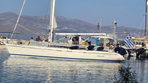 Return across the Aegean with unforgettable views of the islands