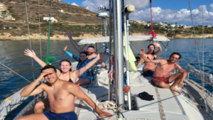 Relax on deck while enjoying breathtaking sea views