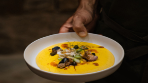 Savor a five-course dinner inspired by local gastronomy